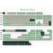 GMK Matcha Boo 104+69 SA Profile ABS Doubleshot Keycaps Set for Cherry MX Mechanical Gaming Keyboard